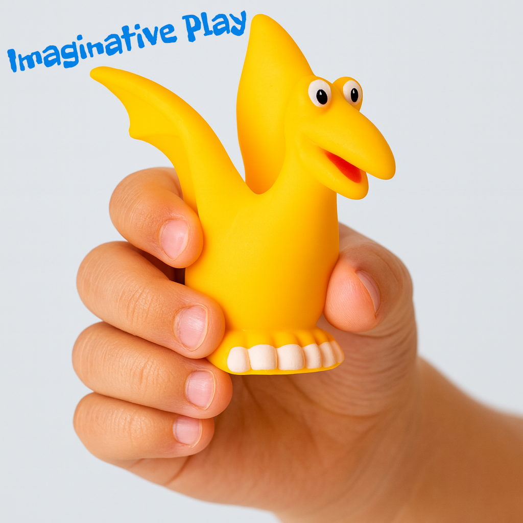 Bath Buddies – 6-Pack Dinosaur Baby Bath Toys
