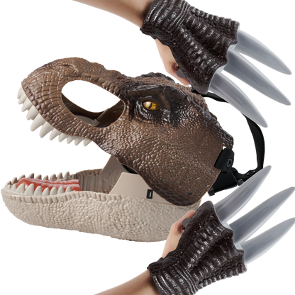 T-Rex Mask and Claws Combo Set